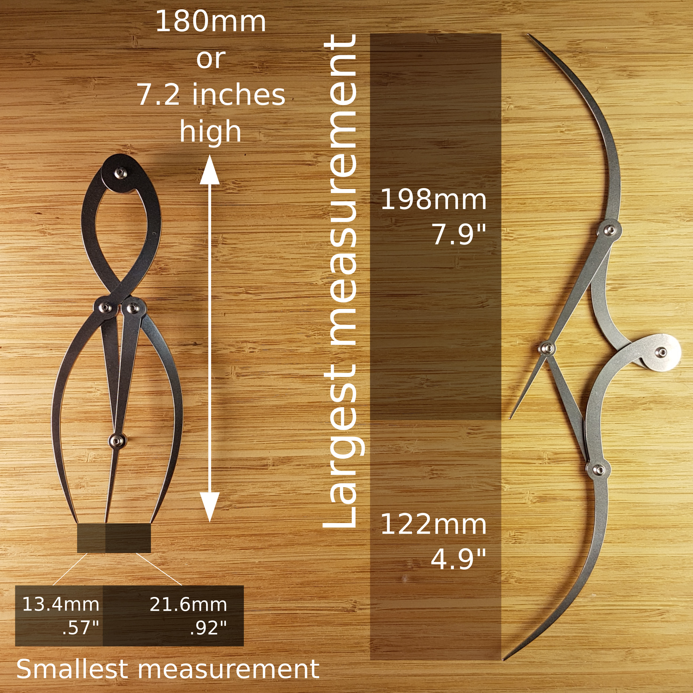 golden mean calipers