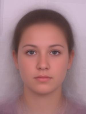 face average female